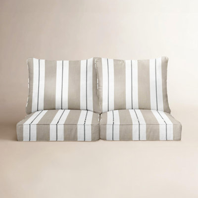 Deana Outdoor Sunbrella Seat/Back Cushion