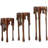 Moderna 11.80'' H Aluminum Tabletop Candlestick-87326715