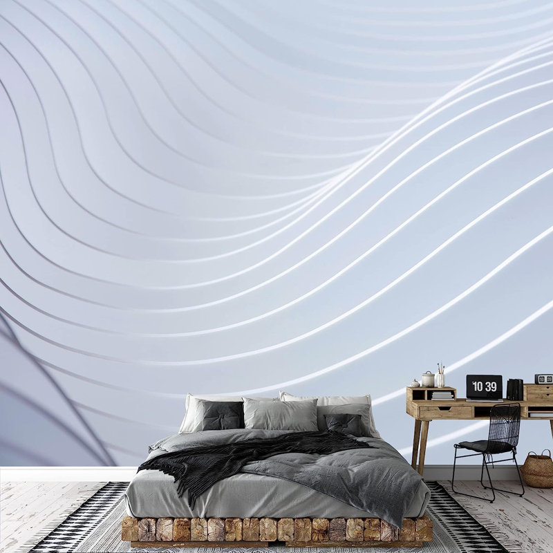 Geometric Peel & Stick Geometric Border, 100" L x 144" W
