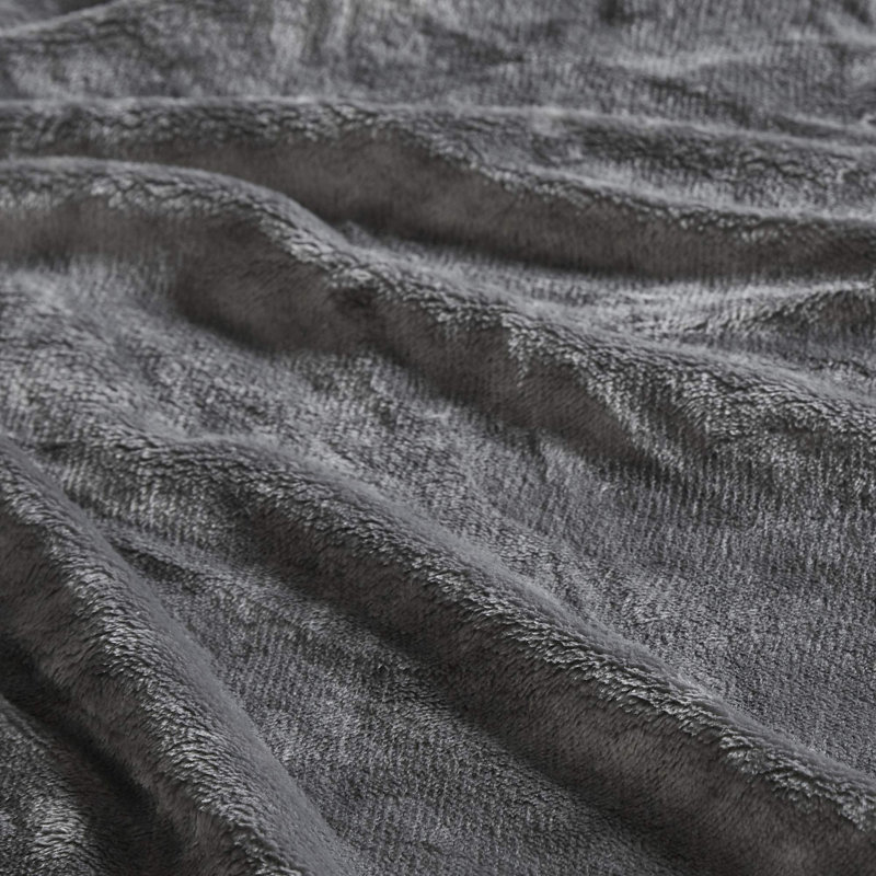 Couverture Microlight, Double, Gris