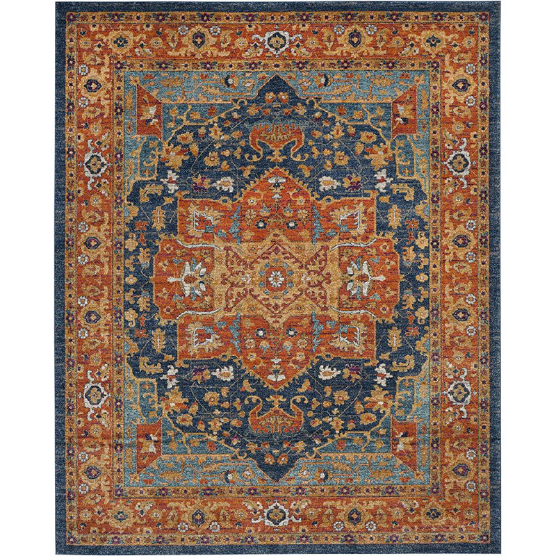 Tapis performance oriental Juanito, Rectangle de 10 pi x 14 pi
