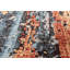 Tapis bleu en laine Power Loom-2124468723
