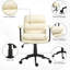 Fauteuil ergonomique en cuir PU confortable pour bureau à domicile et poste de travail