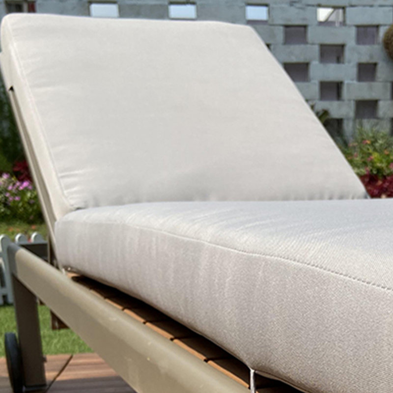 Chaise longue d'extérieur en alliage d'aluminium Savieon