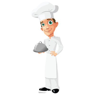 Cartoons 64 in. Occupations Cardboard Standup