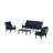 Prairie 4 Piece Sofa Seating Group with Cushions-88752899-131209776