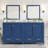 60" Bathroom Vanity Set with Double Vanities-1006634423