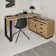 Kukkapalli 150Cm W L-Shaped Writing Desk and Cabinet