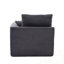Canapé modulaire modulaire avec coussin moelleux-398481761
