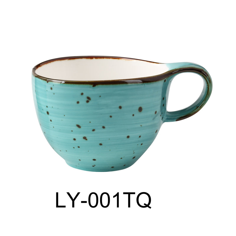 Lyon Teacup, Turquoise