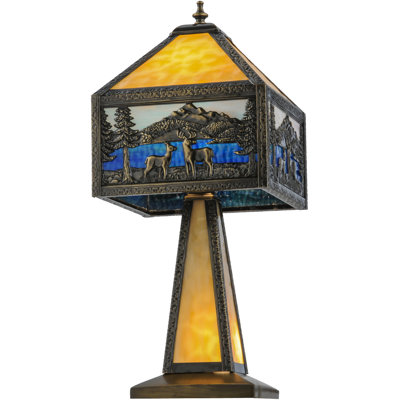 Rustic Lodge Table Lamp