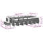Garden Dining Set with Cushions Poly Rattan-847960785-847960791-847960796