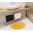 Akiera Luna Crescent Bath Rug Non skid-1393476044