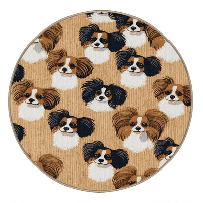  Tapis lavable Papillon