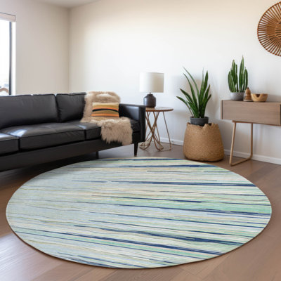 Tapis à rayures Lyndhurst AMF996 lavable à la machine de qualité supérieure