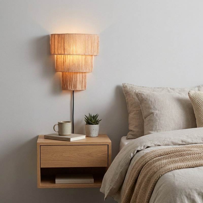 Applique murale en tissu Mocoba Boho Farmhouse