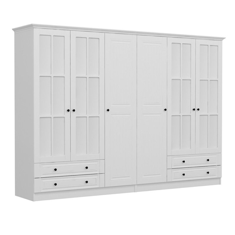 Raqual 100% MELAMINE COATED PARTICLE BOARD Wardrobe