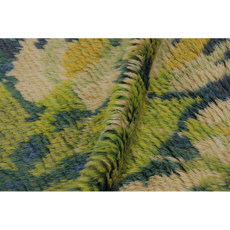 Vintage One-of-a-Kind 3'1X4'9 Hand Knotted Area Rug