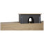 Meuble-lavabo flottant 59 po avec lavabo simple 59 po