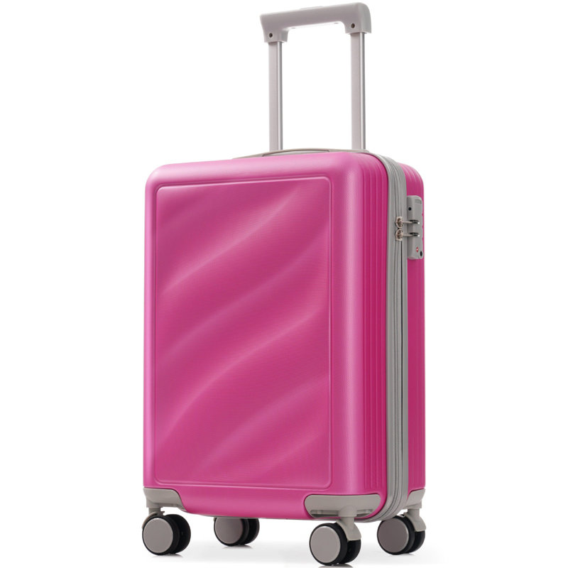 Ensemble de bagage 3 pièces, valises durables en ABS léger avec roues pivotantes et serrure TSA, bagages de cabine et bagages de cabine (20 po / 24 po / 28 po)