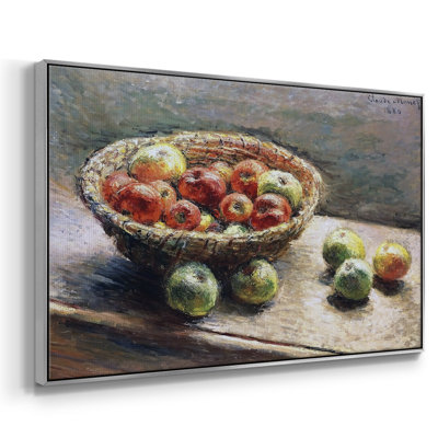 " The Plate With Apples, 1880 "