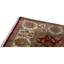 Tapis rouge / ivoire / brun en laine tissé à la main 8 pi 10 po x 12 pi 2 po