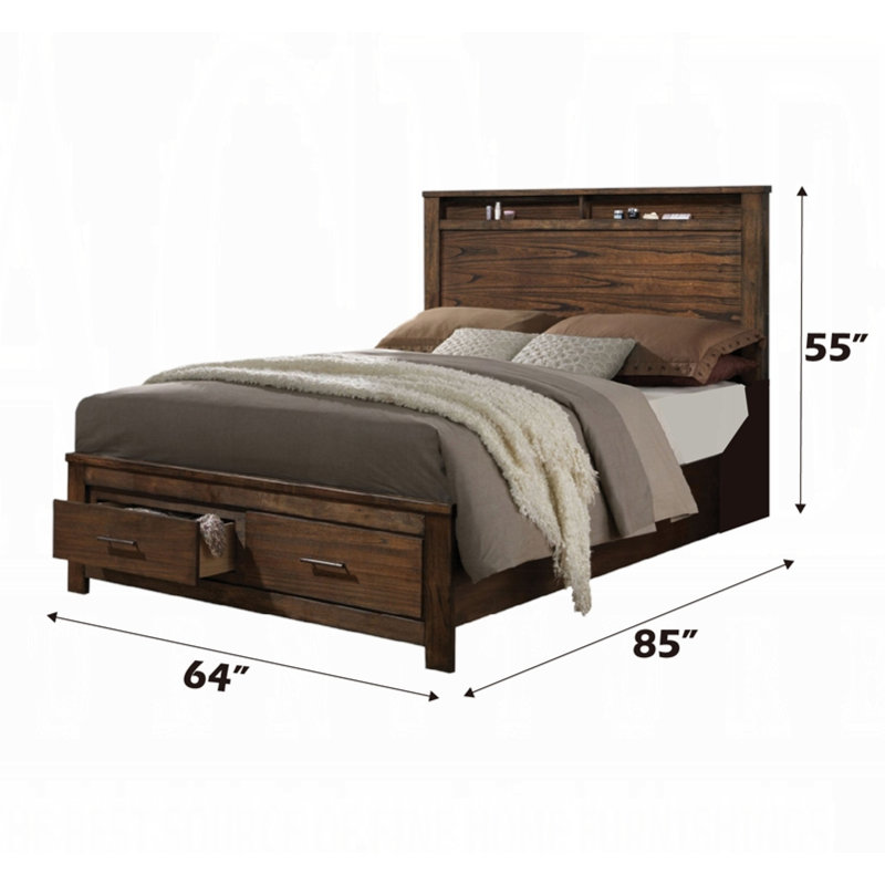 Devi Merrilee Storage Bed