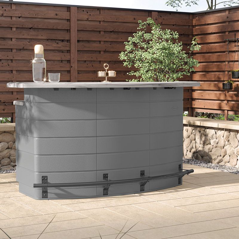 Suncast Backyard Oasis Garden Bar, No