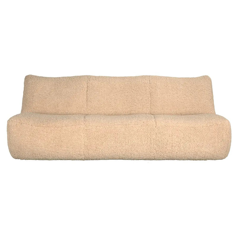 McClain 3 Seater, Camel Fabric