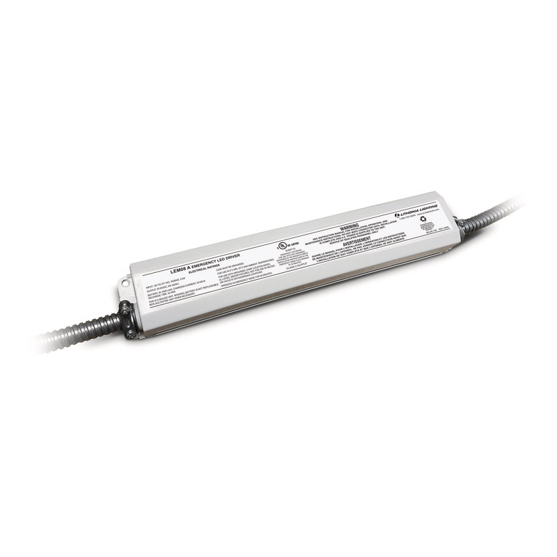 Adaptateur de plafond incliné flexible à double DEL d'urgence