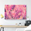 CAN1457CAN Pink Heather Painting - Wrapped Canvas Print-64025194