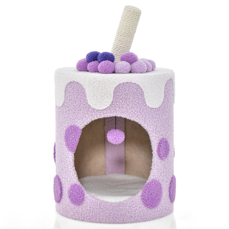 Asrani Cat Perch, Purple