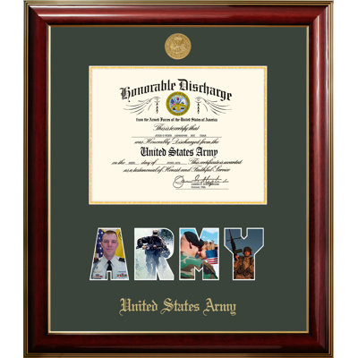 Army Discharge Classic Picture Frame
