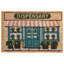 CADIZ Non-Slip Striped and Abstract Doormat