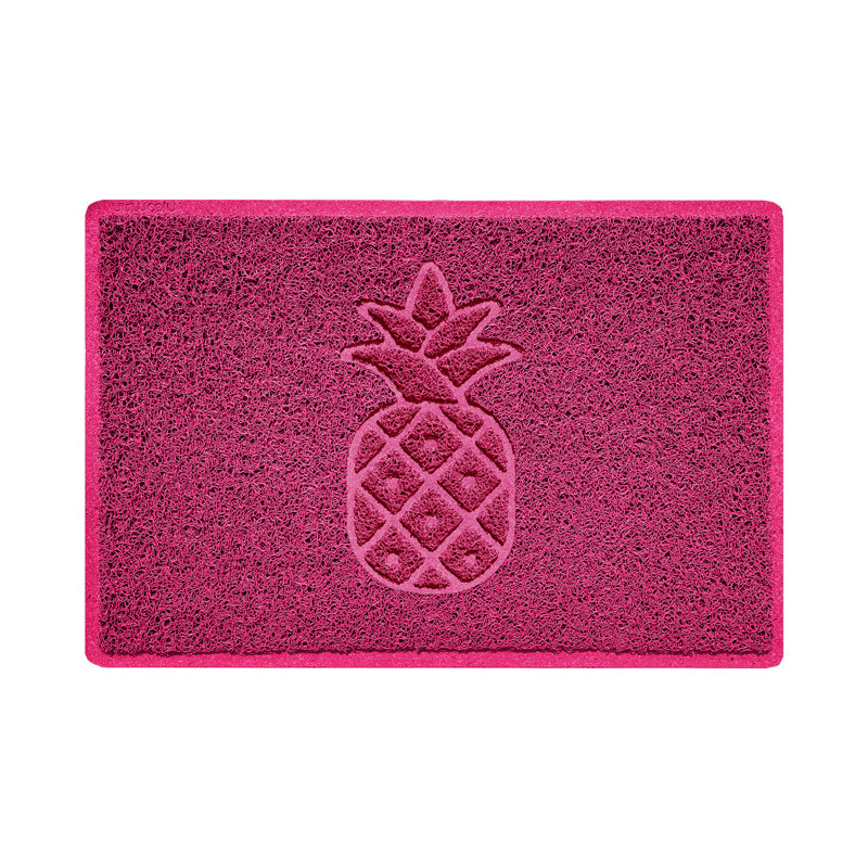 Non-Slip Indoor Doormat, 1.2cm H x 40cm W x 60cm L, Blue