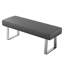 Faux Leather Upholstered Bench-1863319266