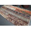 Tapis rétro, tapis de 4,1 x 9,2 pi, tapis anatoliens bruns, tapis turcs, tapis de chambre à coucher