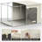 Large Storage Box Foldable with Window & Handles 4 Pack-694042403
