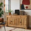 177.8 cm W Mango Solid Wood Sideboard-1396029337