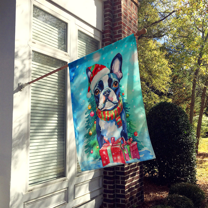 Double Sided Polyester Christmas, 40'' H x 28'' W