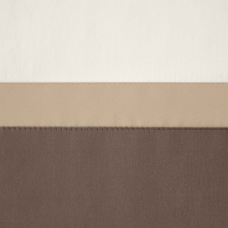 Borders Sheet Set, King, Ivory/Candlelight/Ricco