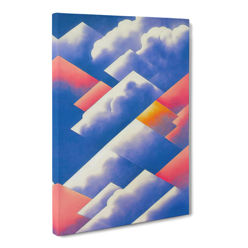 Cloudy Sky Modern - Wrapped Canvas, 76cm H x 50cm W x 3cm D