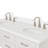 Macmullin 61'' Double Bathroom Vanity with White Quartz Top-1444633701-1444633702