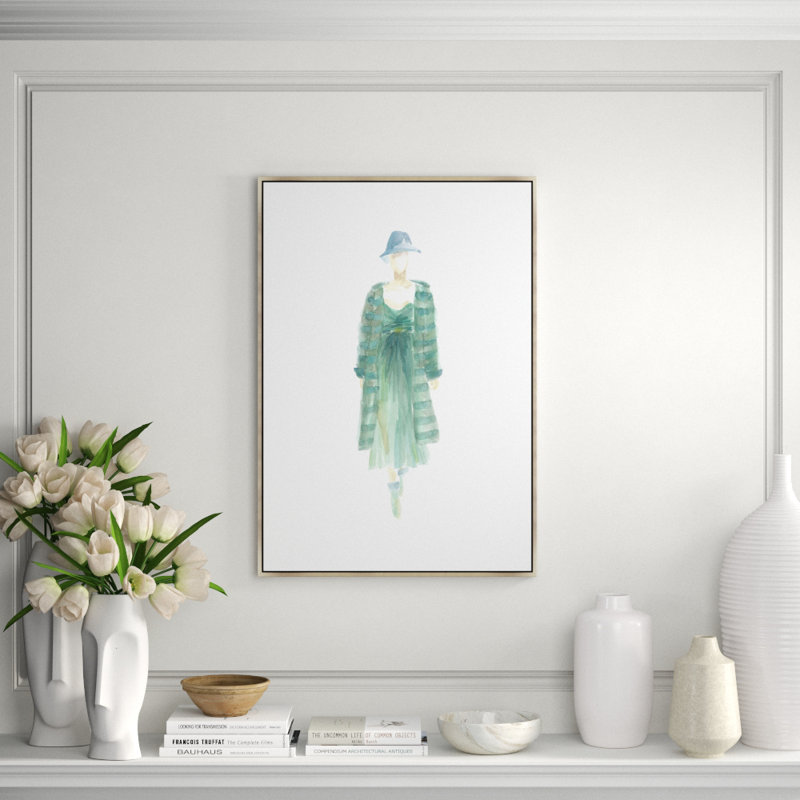 Style Me IV Print by Helen Parker, 36.5" H x 25.5" W x 1.5" D, Image Brush Gel