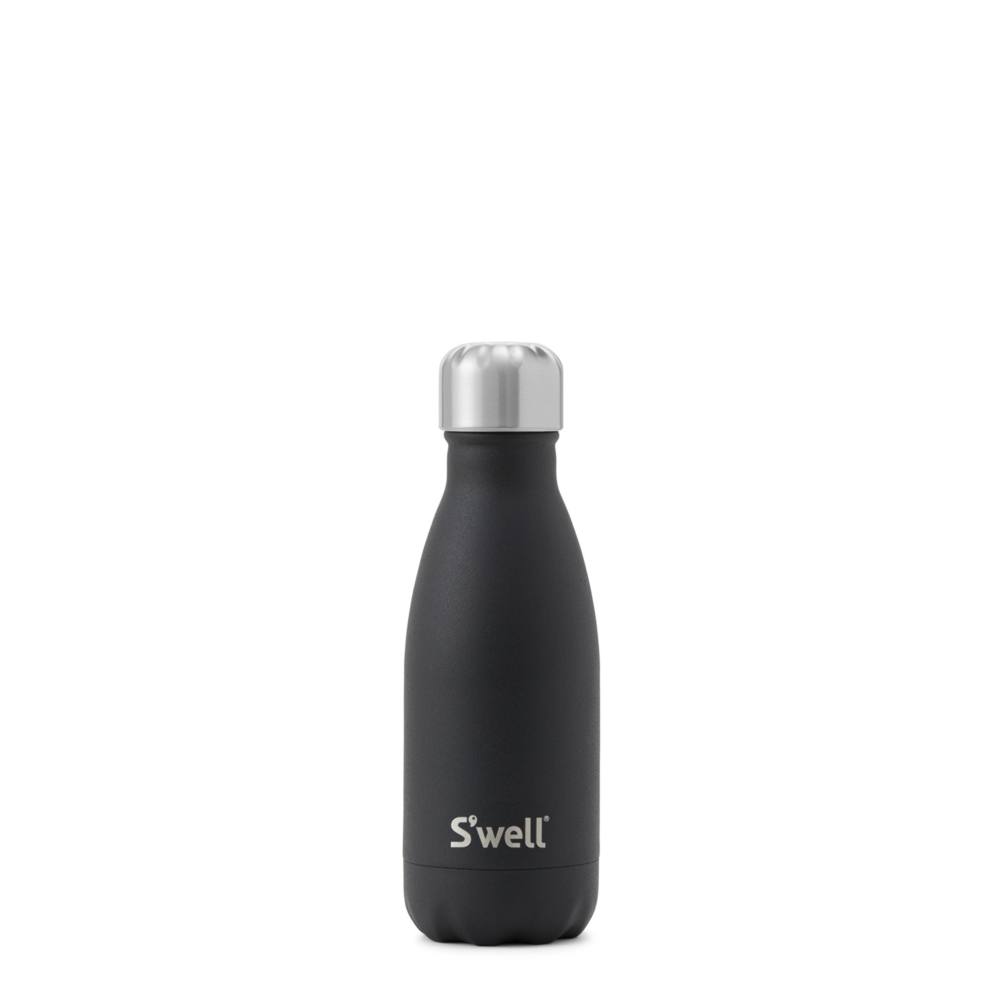 S'well Stainless Steel Triple-Layered Vacuum-Insulated Water Bottle, 9.oz, Onyx