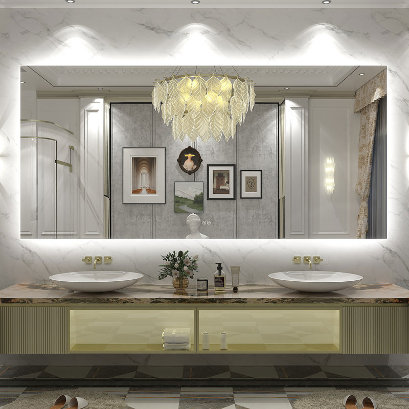 Miroir de salle de bain , 84 po x 40 po