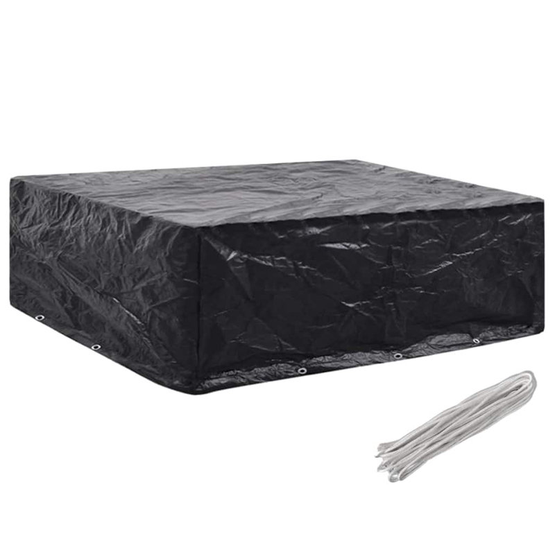 Outdoor Patio Dining Set Cover, 90cm H x 250cm W x 210cm D