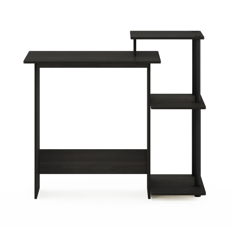 Efficient Writing Desk, Dark Espresso/Black