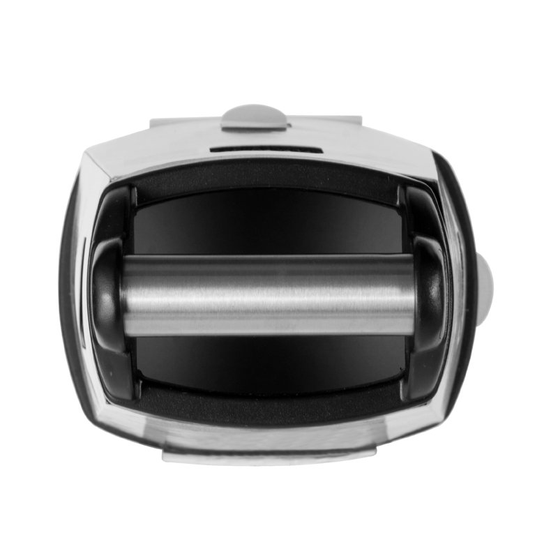 Stainless Steel Box Grater with Storage Container, Black Handle