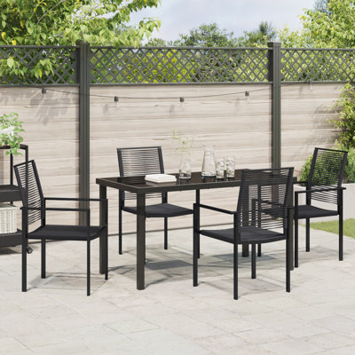 4 - Person Patio Dining Set with Rectangular Table